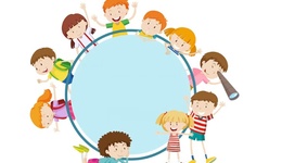 Enfants formant un cercle